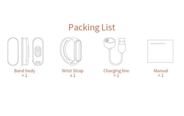 Grote foto stappenteller hartslagmeter fitness tracker band mi band 6 m6 geel sport en fitness overige sport en fitness