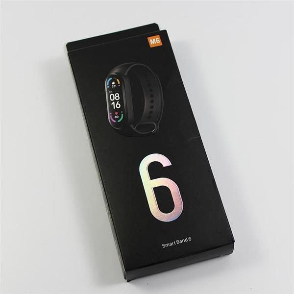 Grote foto stappenteller hartslagmeter fitness tracker band mi band 6 m6 geel sport en fitness overige sport en fitness