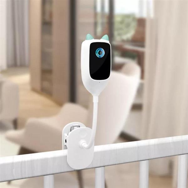 Grote foto wifi babyfoon 2k camera kinderkamer baby foon app 360 graden kinderen en baby babyfoons