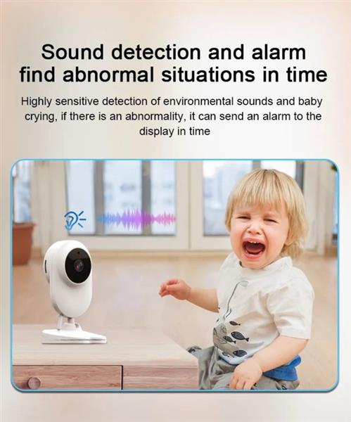 Grote foto wifi babyfoon camera baby foon monitor 4.3 inch scherm kinderen en baby babyfoons