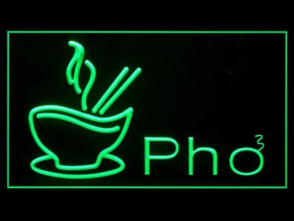 Grote foto pho vietnamees neon bord lamp led verlichting reclame lichtbak huis en inrichting overige