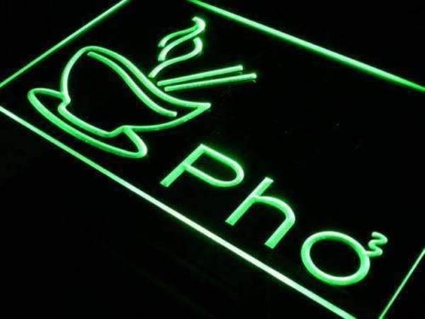 Grote foto pho vietnamees neon bord lamp led verlichting reclame lichtbak huis en inrichting overige