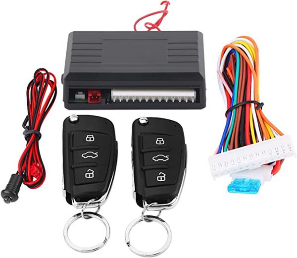 Grote foto centrale deurvergrendeling set deur vergrendeling auto keyless entry 2x sleutel luxe versie auto onderdelen overige auto onderdelen