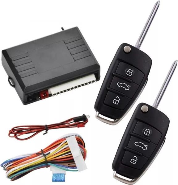 Grote foto centrale deurvergrendeling set deur vergrendeling auto keyless entry 2x sleutel luxe versie auto onderdelen overige auto onderdelen