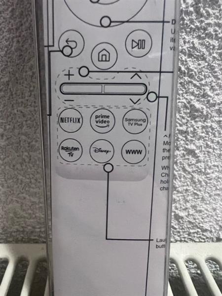 Grote foto afstandsbediening voor samsung smarttv smart tv 6 knoppen disney audio tv en foto afstandsbedieningen