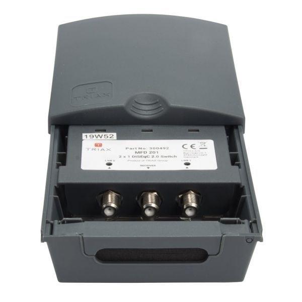 Grote foto triax diseqc switch 2 1 computers en software netwerkkaarten routers en switches
