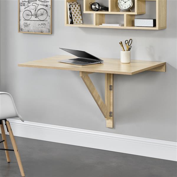 Grote foto tafel bureau opvouwbaar voor wandmontage 100x60x58 hout huis en inrichting stoelen