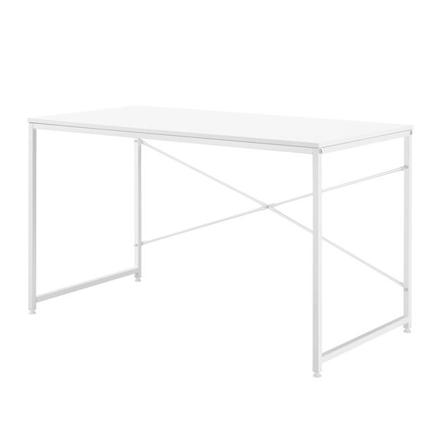 Grote foto bureau nice 120x60x72 cm spaanplaat en metaal wit huis en inrichting stoelen