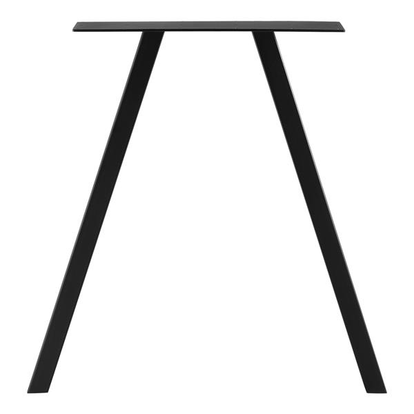 Grote foto stalen a tafelpoot set van 2 meubelpoot 70x12x72 cm zwart doe het zelf en verbouw materialen en producten