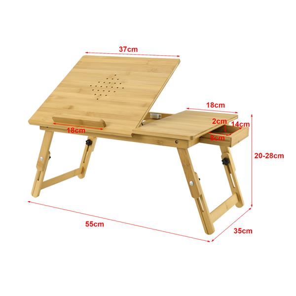 Grote foto en.casa bamboe laptoptafel bedtafel tot 55x35x20 28 cm huis en inrichting stoelen