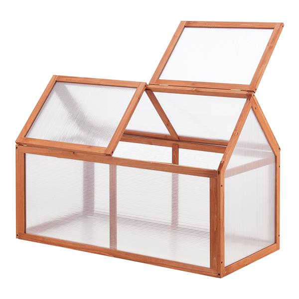 Grote foto casa.pro tuinkas duiven kweekkas broeikas 100x55x41 70 cm tuin en terras tuingereedschap