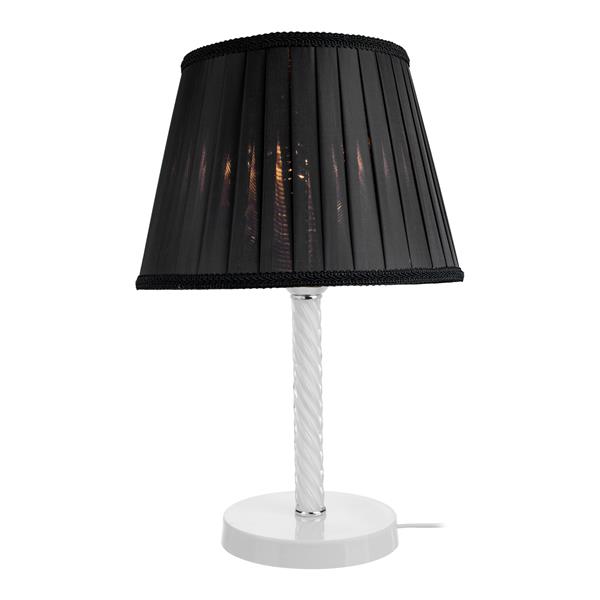 Grote foto tafellamp bureaulamp kilbride e27 wit en zwart huis en inrichting tafellampen