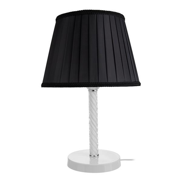 Grote foto tafellamp bureaulamp kilbride e27 wit en zwart huis en inrichting tafellampen