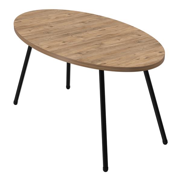 Grote foto en.casa salontafel sk rb k 43x90x50 cm houtkleurig huis en inrichting eettafels