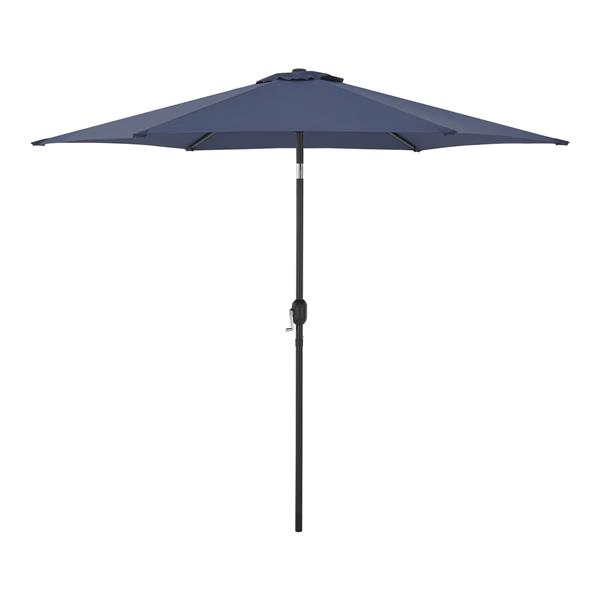 Grote foto casa.pro tuin parasol altino stokparasol 270x235 cm marineblauw tuin en terras overige tuin en terras