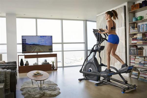 Grote foto nautilus e628 crosstrainer met explore the world sport en fitness fitness