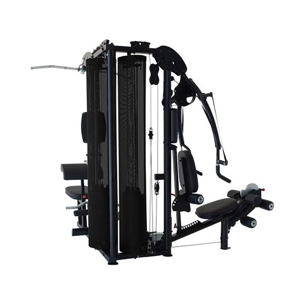 Grote foto inspire multi gym m5 twee gewichtstapels zwart sport en fitness fitness