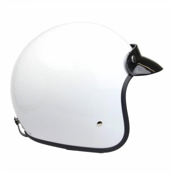Grote foto redbike rb 710 retro jethelm wit motoren kleding