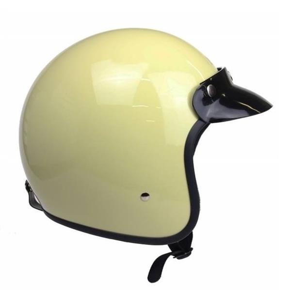 Grote foto redbike rb 710 retro jethelm ivoor wit xs motoren kleding