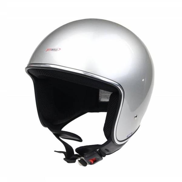 Grote foto redbike rb 660 retro jethelm zilver motoren kleding