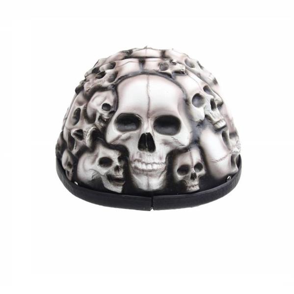 Grote foto white skulls helm motoren kleding