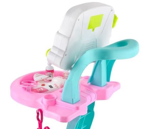 Grote foto doktersset met trolley roze medical play set roze kinderen en baby overige