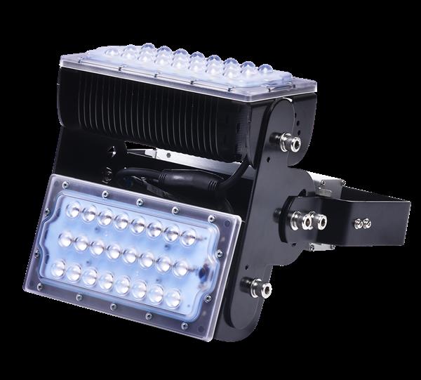 Grote foto voc d04g 100w 16.000 lumen superpower rvs led multi focus schijnwerper zakelijke goederen overige zakelijke goederen