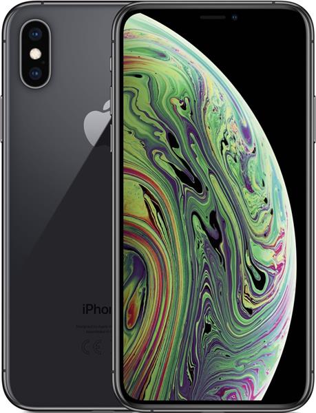 Grote foto apple iphone 10 xs 6 core 2 49ghz 64gb 5.8 inch zwart garantie telecommunicatie apple iphone