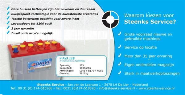 Grote foto tractie accu t.b.v. buisrailwagen doe het zelf en verbouw hefwerktuigen