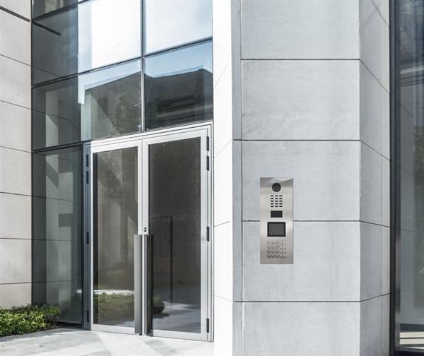 Grote foto doorbird ip intercom d21dkv rvs 2va display en codepaneel doorbird ip intercom d21dkv rvs v2a audio tv en foto professionele video apparatuur