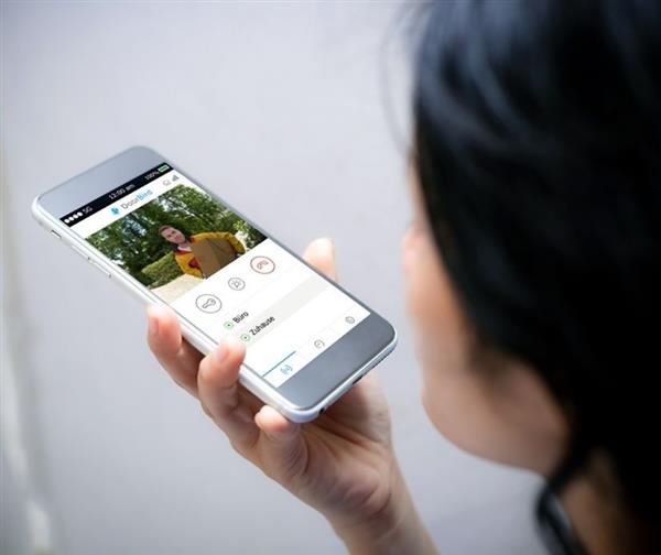 Grote foto doorbird ip intercom d21dkv rvs 2va display en codepaneel doorbird ip intercom d21dkv rvs v2a audio tv en foto professionele video apparatuur