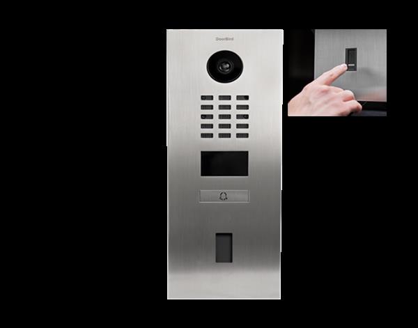 Grote foto doorbird d2101fv ekey rvs audio tv en foto professionele video apparatuur