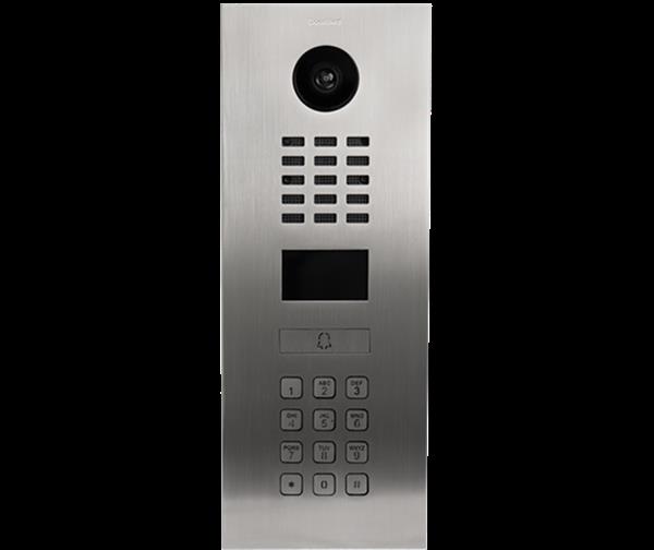 Grote foto doorbird ip intercom d2101kv rvs v2a 1 drukknop codepaneel doorbird ip intercom d2101kv rvs 1 dru audio tv en foto professionele video apparatuur