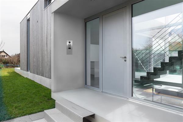 Grote foto doorbird ip intercom d2103v rvs v2a 3 drukknoppen d2103v rvs v2a 3 drukknoppen audio tv en foto professionele video apparatuur