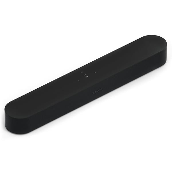 Grote foto sonos beam compacte soundbar gen2 kleur zwart audio tv en foto luidsprekers