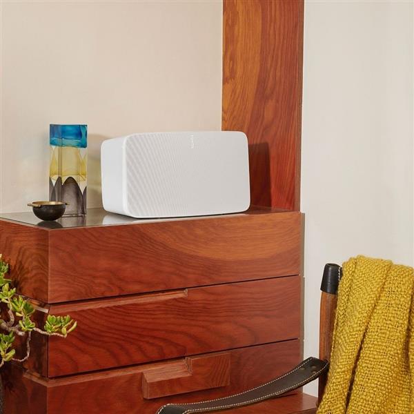 Grote foto sonos five draadloze multiroom speaker kleur wit audio tv en foto luidsprekers