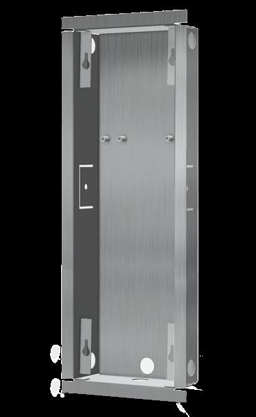 Grote foto doorbird d2102kv inbouw montagebehuizing rvs doorbird d2102kv inbouw montagebehuizing rvs v2a audio tv en foto professionele video apparatuur