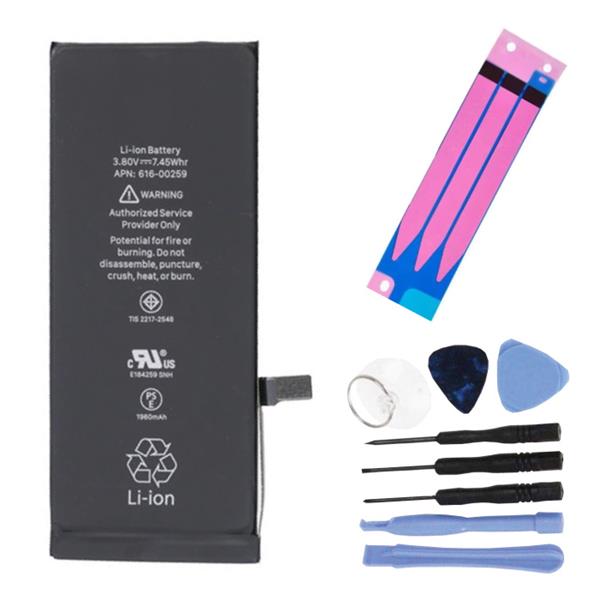 Grote foto iphone 7 batterij reparatieset gereedschap adhesive sticker a kwaliteit telecommunicatie toebehoren en onderdelen
