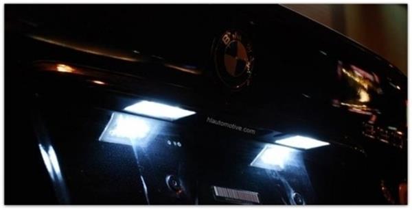 Grote foto bmw led kenteken verlichting e60 f10 e61 e90 e70 x5 x6 e39 e61 auto onderdelen overige auto onderdelen