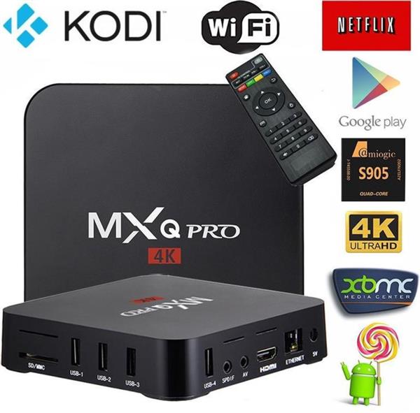 Grote foto mxq pro android 12 tv box mediaspeler 4k 1 8gb 2024 smart audio tv en foto algemeen
