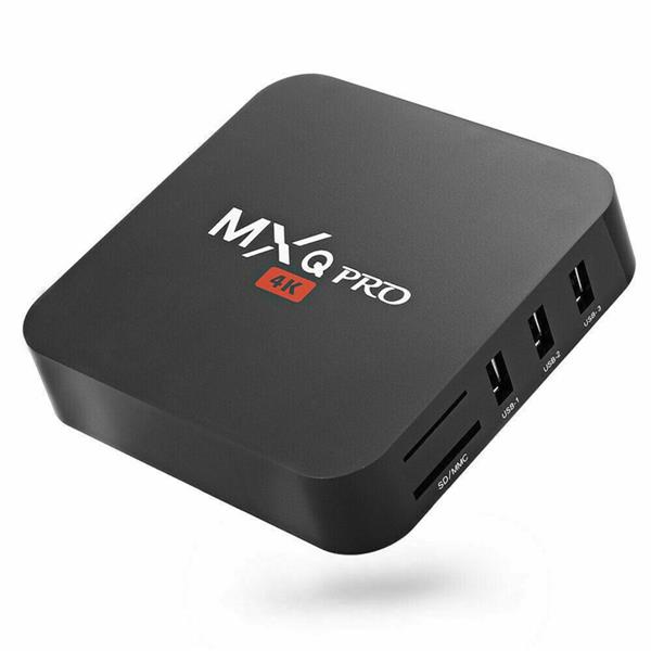 Grote foto mxq pro android 12 tv box mediaspeler 4k 1 8gb 2024 smart audio tv en foto algemeen