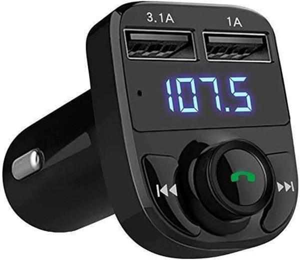 Grote foto fm transmitter draadloos bluetooth 2x usb sd carkit auto auto onderdelen autoradio