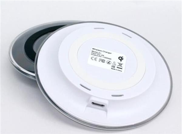 Grote foto draadloze oplader iphone oplader qi lader draadloos wit telecommunicatie opladers en autoladers