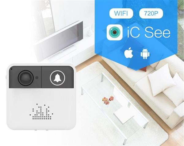 Grote foto wifi deurbel intercom video camera deur bel draadloos ring chime app huis en inrichting woningdecoratie