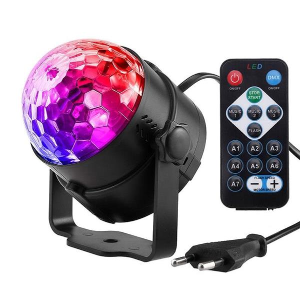 Grote foto disco bal bol verlichting licht led lamp voice afst. rgb huis en inrichting overige