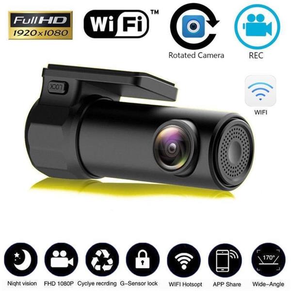 Grote foto dashboardcamera nachtzicht dash cam dashcam wifi full hd audio tv en foto algemeen