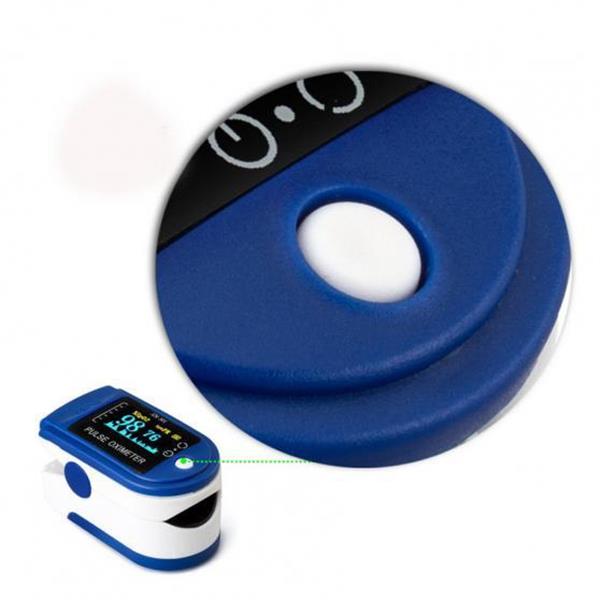 Grote foto oximeter hartslagmeter zuurstofmeter saturatiemeter vinger beauty en gezondheid overige beauty en gezondheid