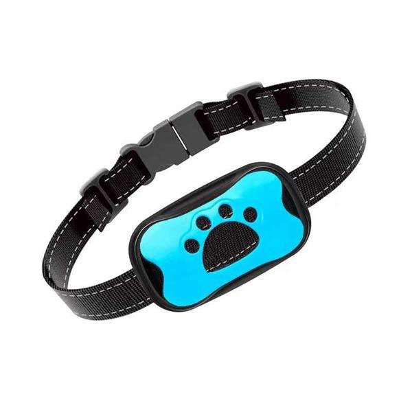 Grote foto vibratie anti blafband antiblafband geluid hond honden waterdicht blauw dieren en toebehoren toebehoren