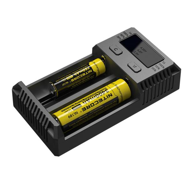 Grote foto nitecore i2 oplader lader voor 18650 batterijen batterij audio tv en foto algemeen