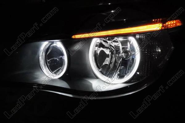 Grote foto angel eyes bmw m5 e39 e60 e61 x5 led wit xenon 5 serie koplamp lci auto onderdelen overige auto onderdelen